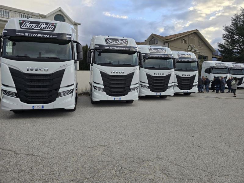 Garofalo Trasporti sceglie 10 IVECO S-WAY per la fornitura dei maggiori centri agroalimentari  del Nord Italia